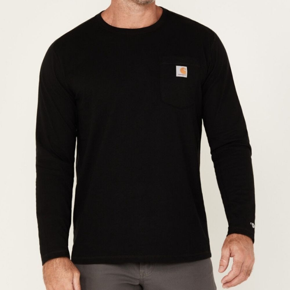 Carhartt Black Relaxed Fit French TERRY Sweatshirt XL